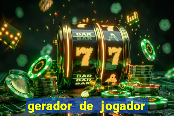 gerador de jogador de futebol